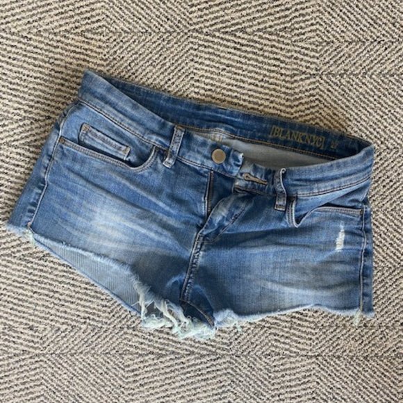 Blank NYC Jean Shorts Women Size 27 - Picture 1 of 9